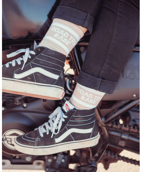 CHAUSSETTES "ROAD TRIP BABE"